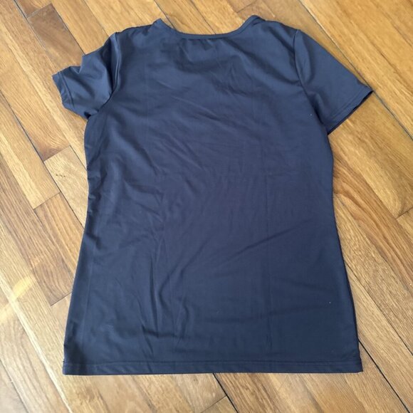 Rip Curl Rash Guard Girls Grey Short Sleeve UPF 50 Stretch Surf Swim Top Large - Picture 5 of 5